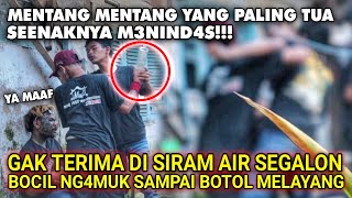 TAK TERIMA DI SEBUT SAMPAH - ANGKAT BOTOL NYAW4 AMPIR MLAY4NG!!!