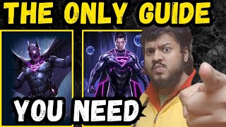 The ULTIMATE ONESHOT Guide for Boss Superman and Batman in Injustice 2 Mobile RISE OF KRYPTON