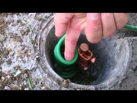 Ground rod installation Ground rod installation