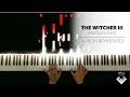 The Witcher 3: The Wild Hunt - Priscilla´s Song - Piano Cover - Tutorial