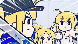 [FGO] All Saber Faces assemble for the season finale!?