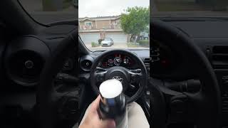 2022 Toyota GR86 Manual Big Bottle Test #shorts