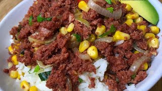 WEST INDIAN CLASSIC CORNED BEEF RECIPE || TERRI-ANN’S KITCHEN