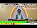 RENUNGAN KITAB SUCI, Rabu 19 Juni 2024: MATIUS 6:1-6.16-18 // RD Josep Gultom