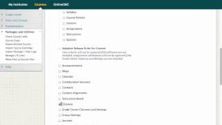 BbLearn: Course Copy