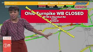Winter storm impacting roads and travel across Northeast Ohio