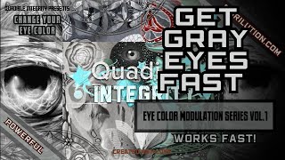 ★Get Gray Eyes Fast!★ Change Your Eye Color (Biokinesis Binaural Beats Healing Frequency Music)