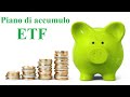 Piano di accumulo (PAC) con ETF - 5° lezione del corso gratuito 