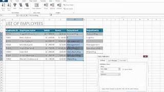 WinForms & WPF Spreadsheet: Data Validation