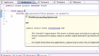 Java Programming Tutorial 58 Abstract and Concrete Classes YouTube