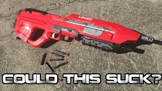 COULD THIS SUCK? BOOMco. Halo MA5 Assault Rifle Review | Walcom S7