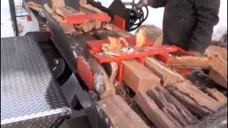 Dad's Wood Splitter: The first Tempest Trailered Unit built