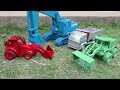 중장비 자동차 장난감 포크레인 덤프트럭 놀이 car toy play with excavator dump truck