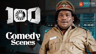 100 Movie Comedy Scenes | Desk Duty to Detective: A Hilarious Ride! | Atharvaa | Yogi Babu