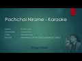 Pachchai Nirame Karaoke with Tamil/English lyrics