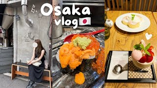 [Osaka Vlog]Two Days of Eating Only🍈Finally tried a World-Class Coffee Shop☕️My Favorite Mochi Shop🍓