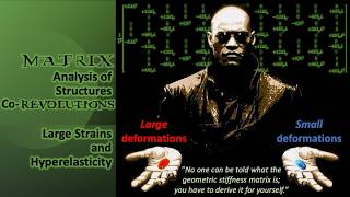 Large Strains and Hyperelasticity