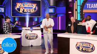 Ellen and Her Staff Play ‘Family Feud’
