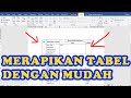 Cara Merapikan Tabel di Microsoft Word Dengan Mudah