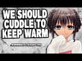 Snowed in with your flirty roommate [F4M] {Girlfriend ASMR}