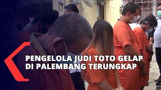Pengelola Judi Toto Gelap di Palembang Terungkap