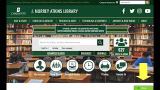 Welcome to Atkins Library