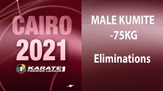 Karate1 Premier League Cairo | Male -75kg - Pool 2 | WORLD KARATE FEDERATION