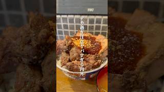 デカ過ぎ注意ヤバすぎる肉丼【仙台グルメ】