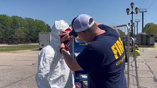 Emergency Management Decontamination Exercise, March 4, 2023