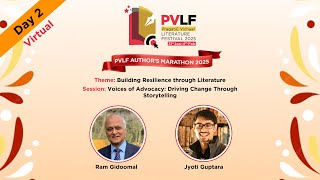 PVLF2025 | Voices of Advocacy: Driving Change Through Storytelling |  Ram Gidoomal \u0026 Jyoti Guptara