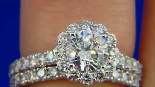 Tacori 37-2 RD 6.5 Full Bloom Ring with 33-2 Matching Band