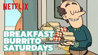 How to get in on Breakfast Burrito Saturdays 🌯 | The Loud House Movie | Netflix After School