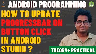 ProgressBar in Android | Android ProgressBar Example | ProgressBar Tutorial With Button Click Event