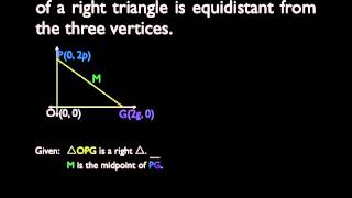 Simple Coordinate Proofs
