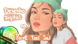 TUTORIAL DESENHO DIGITAL NO PAINT TOOL SAI