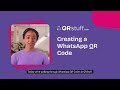 How to Create a WhatsApp QR Code | QRStuff