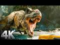 T. Rex Attacks the Raft | Jurassic World Rebirth | CLIP 💥 4K