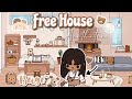 🧸Free Beige House Aesthetic🤍 New Style Pack | Toca Boca House Ideas✨ [House Design] TocaLifeWorld