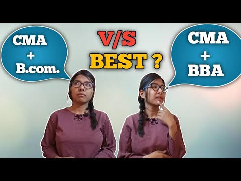 Which degree is best for CMA?