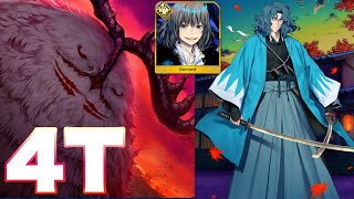 【FGO】オベロンで最終ターンを高火力に　Lv80宝具2斎藤一でケルヌンノス4ターン　Oberon Saito Hajime Cernunnos