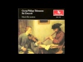 G.P. Telemann: Six Concerts. Concerto in B minor, Presto. TWV 42:B1: IV