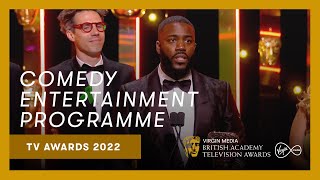Mo Gilligan thanks Channel 4 for letting him do "black boy joy" | Virgin Media BAFTA TV Awards 2022