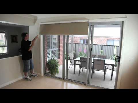 How To Install Roller Blinds - YouTube