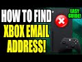 How to FIND Xbox Live Account Email Address if you forgot on Xbox Series X/S (Easy Method!)