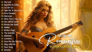 The Best Romantic Music Creates A Relaxing Space For You, Classic Guitar Music Helps You Sleep Well