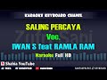 SALING PERCAYA IWAN S FEAT RAMLAH RAM │ KARAOKE KN7000