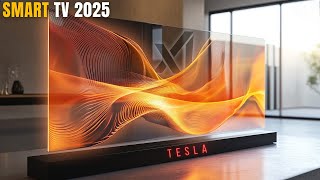 2025 Tesla Smart TV is Finally HERE: SHOCKING 16K OLED 3D Screen | ELON MUSK