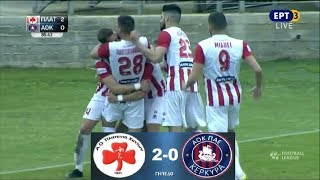 ⚽️ Πλατανιάς - Κέρκυρα 2-0 Στιγμιότυπα | Football League 26η αγ. {7.4.2019}