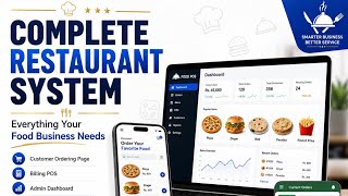 Complete Restaurant Management and POS Solution - A-Z Fully Integrated Tools.