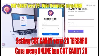 Part 1 || Panduan Lengkap Cara Setting MENG-ONLINE-KAN VHD CBT CANDY versi 28  Terbaru